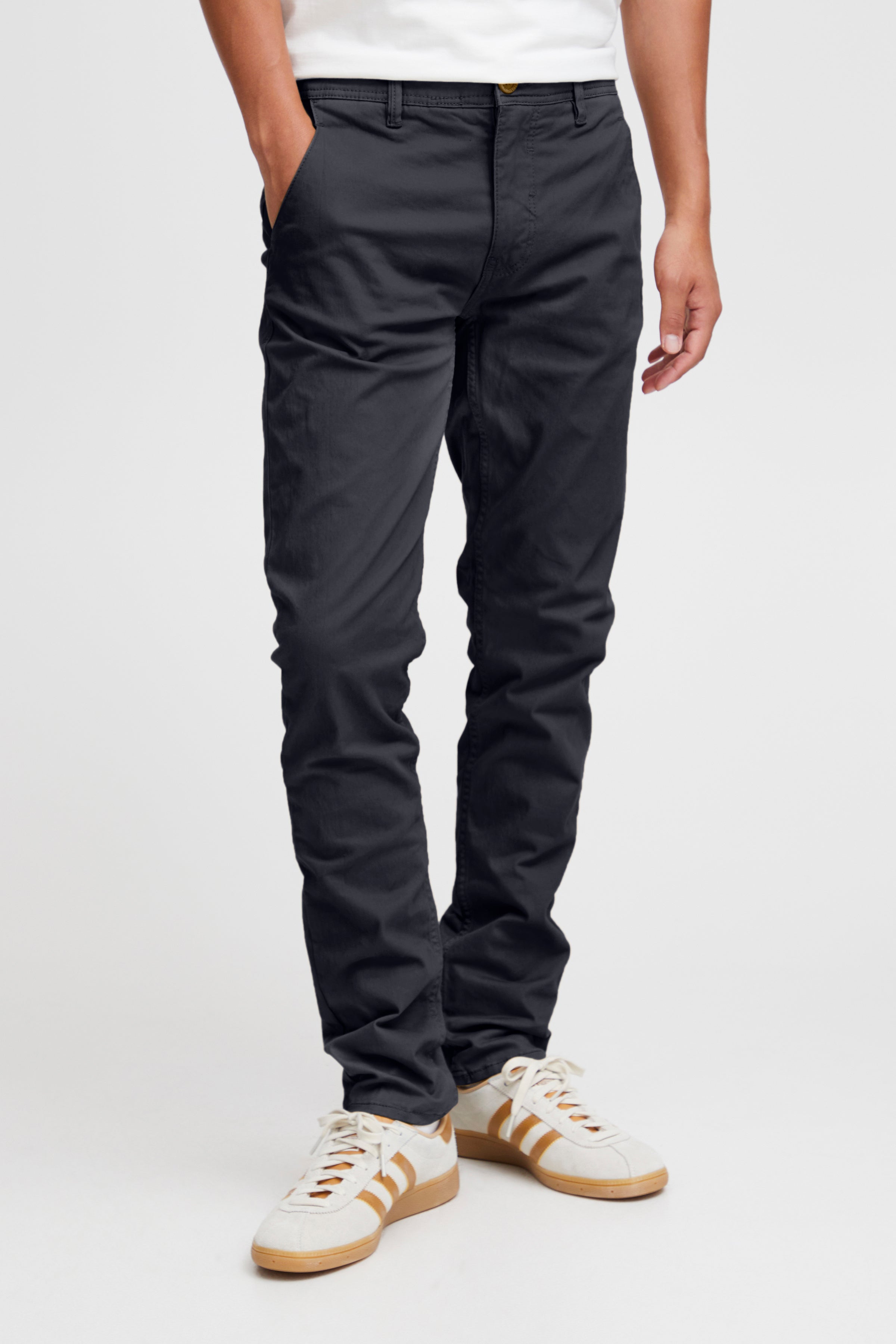 Men's Chino Pants-Dark Navy Blue