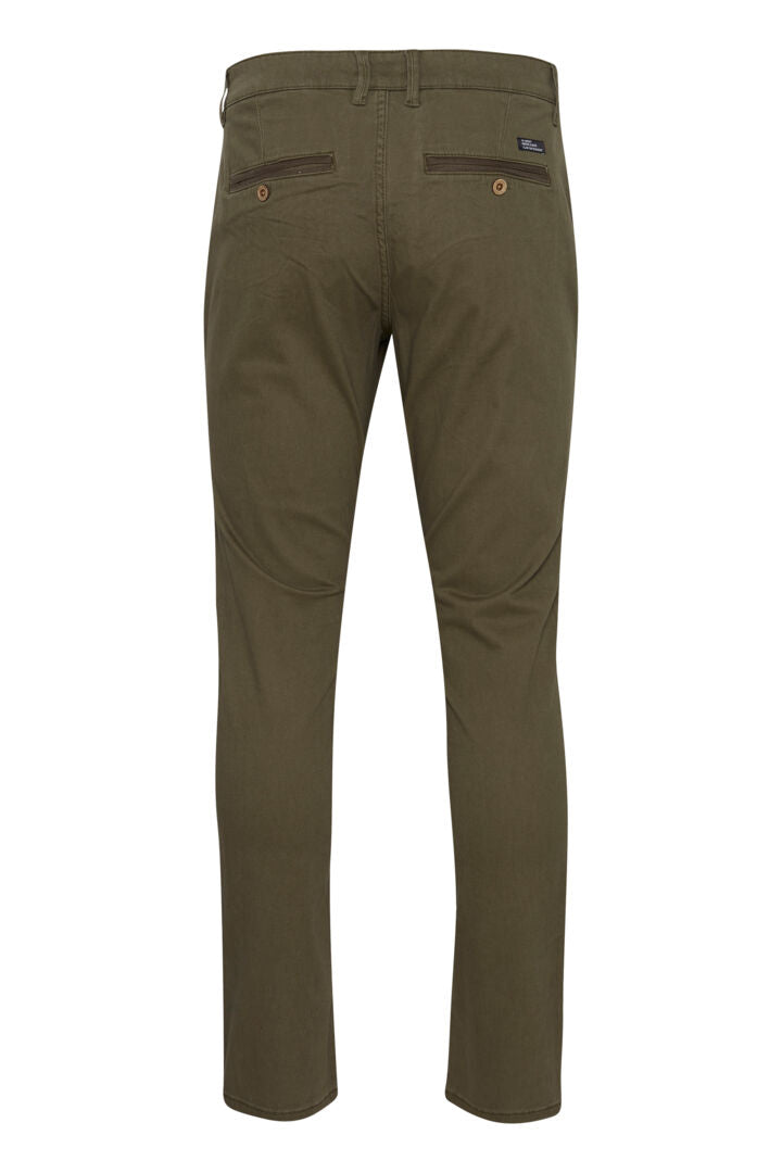 Men's Comfort Chino Pants-Olive Night