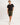 Men's fabric bermuda shorts with elasticated waist - Forest Night