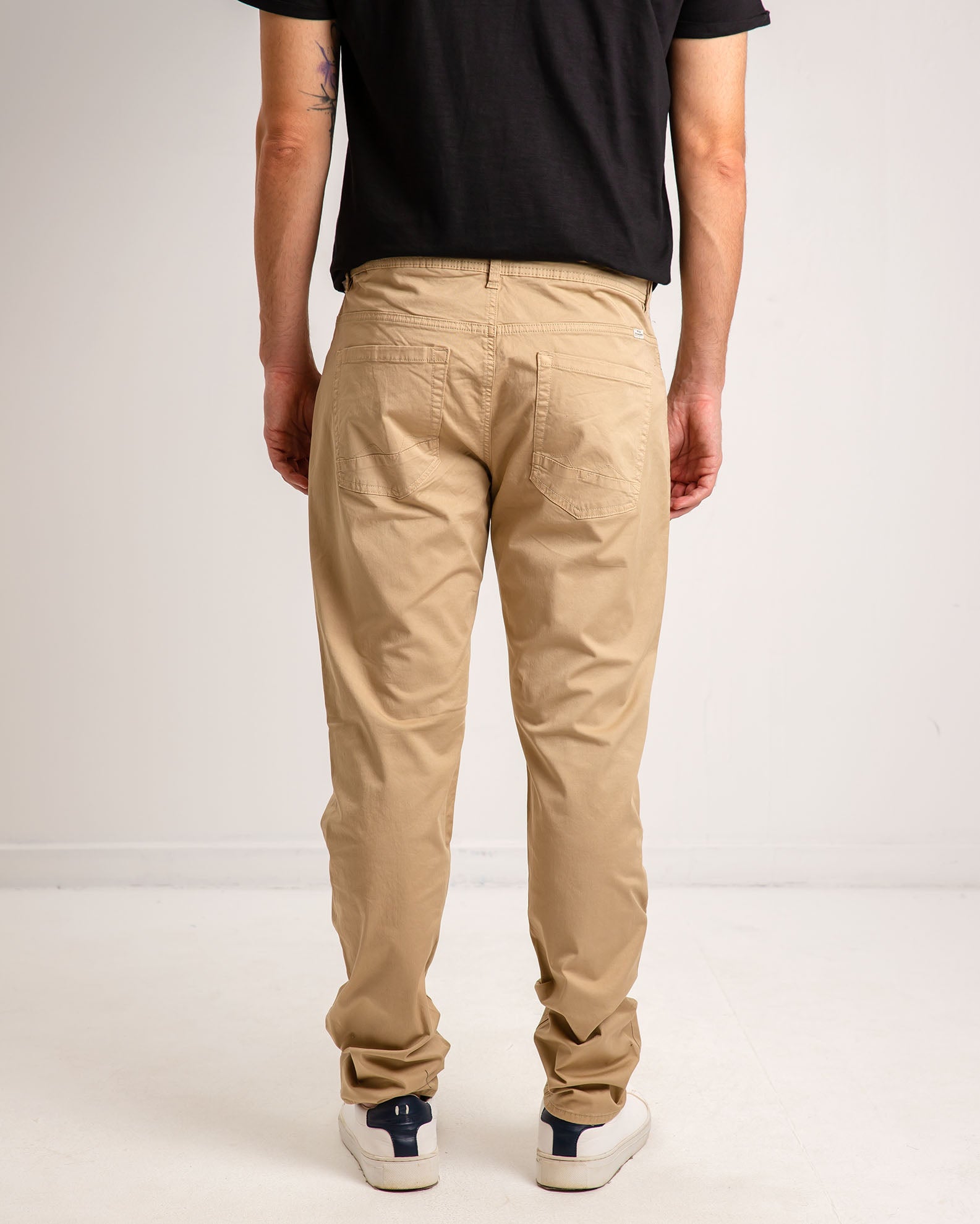 Men's chino-crockery trousers