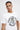 Men's short sleeve shirt with print-White Elephant