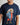 Men's short-sleeved shirt with print-Blues