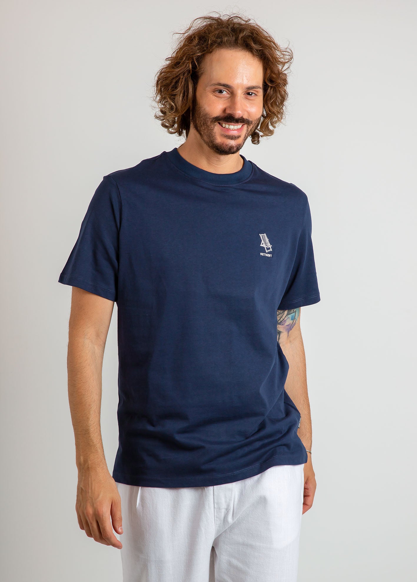 Ανδρικό κοντομάνικο t-shirt-Dress Blues