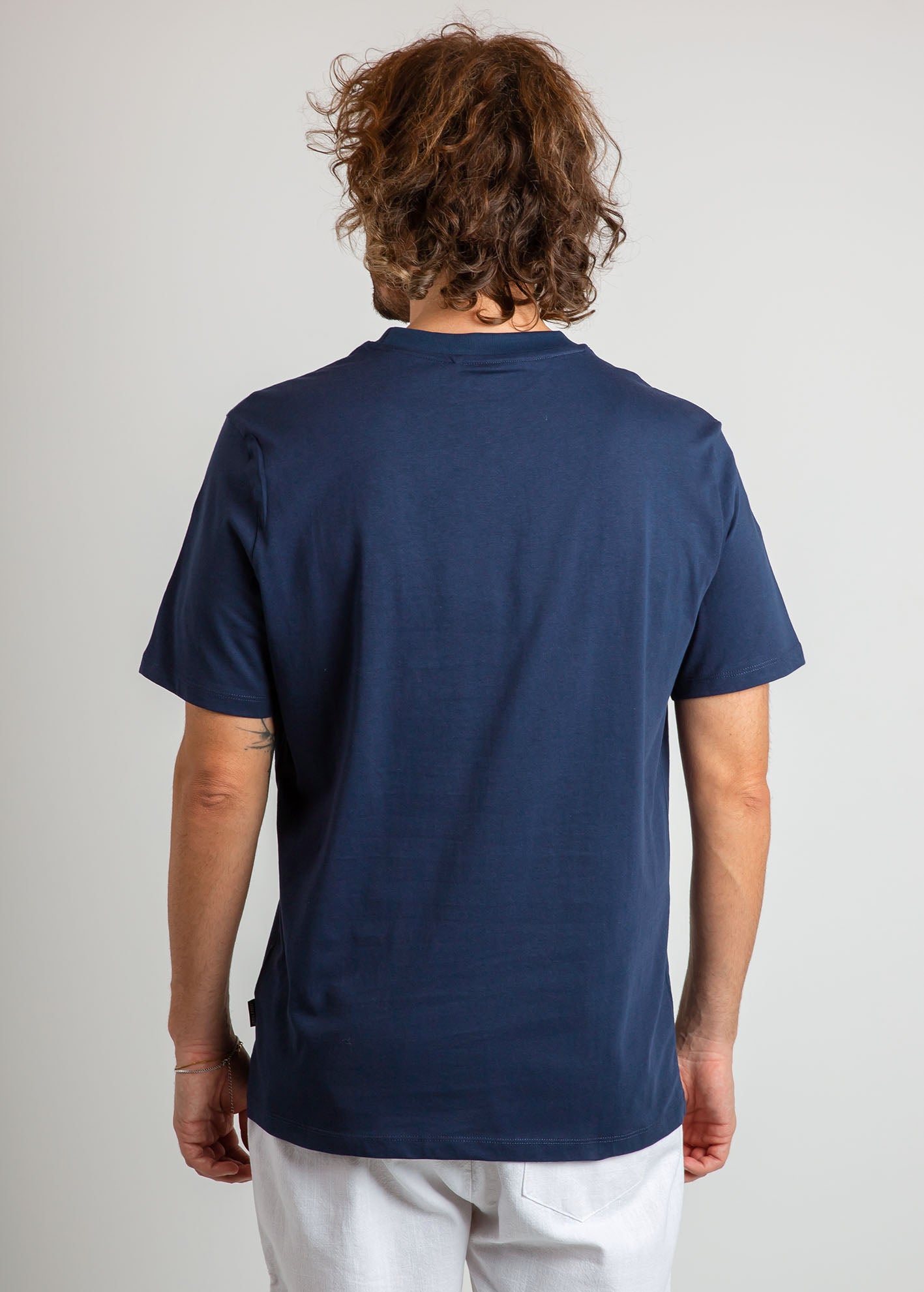 Ανδρικό κοντομάνικο t-shirt-Dress Blues