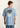 Ανδρικό t-shirt oversized με τύπωμα-FADED DENIM