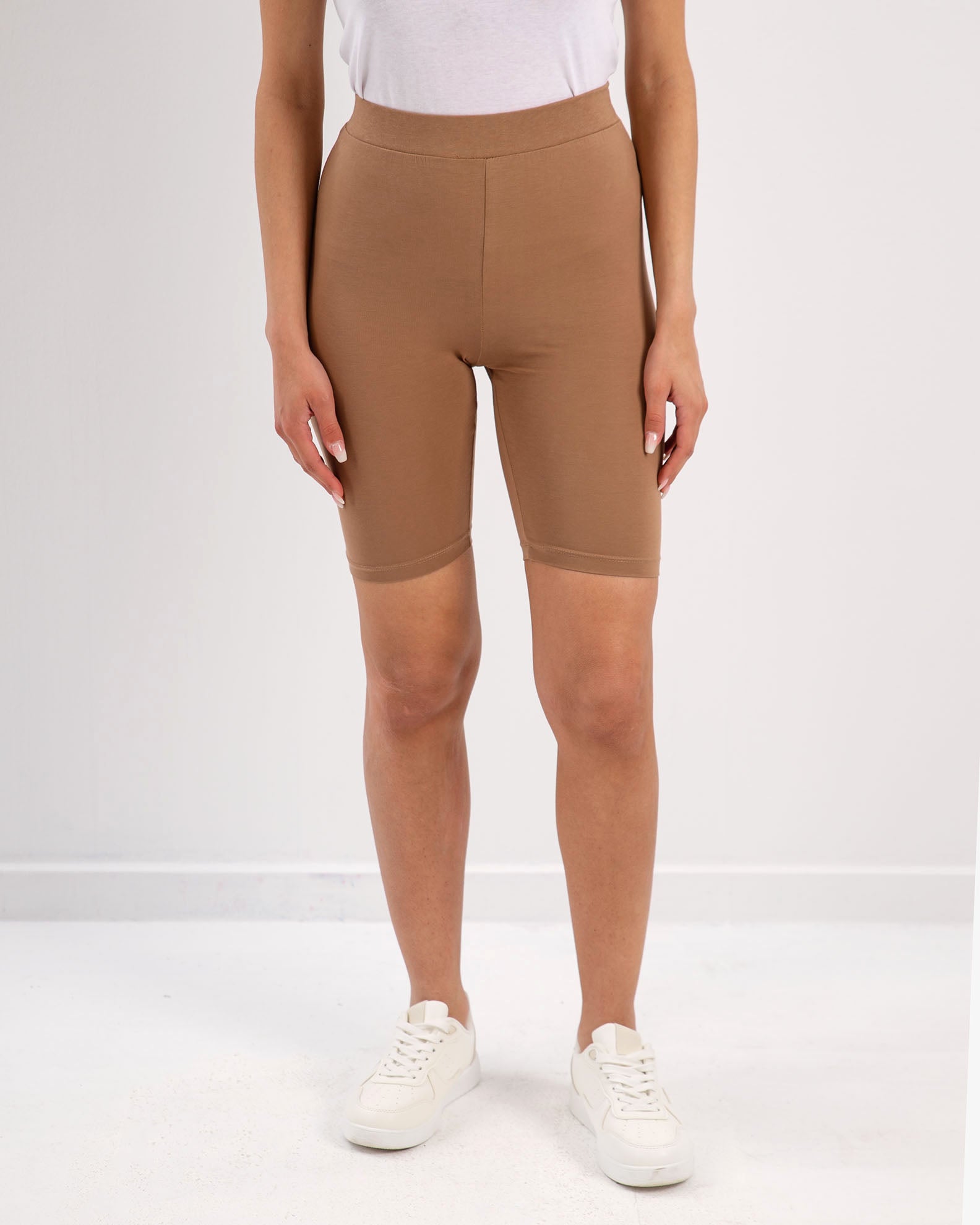 Cycling leggings seamless 'Biker'-taupe