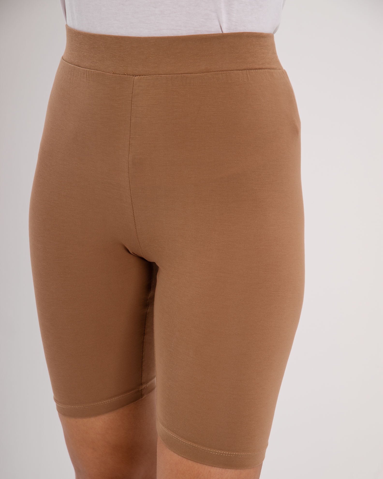 Cycling leggings seamless 'Biker'-taupe