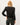 Women's pleated blouse 'Kendal'-black