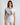 Women's short-sleeved blouse with 'Ro44wina' print-white