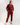 Women's velvet jacket-ruby red