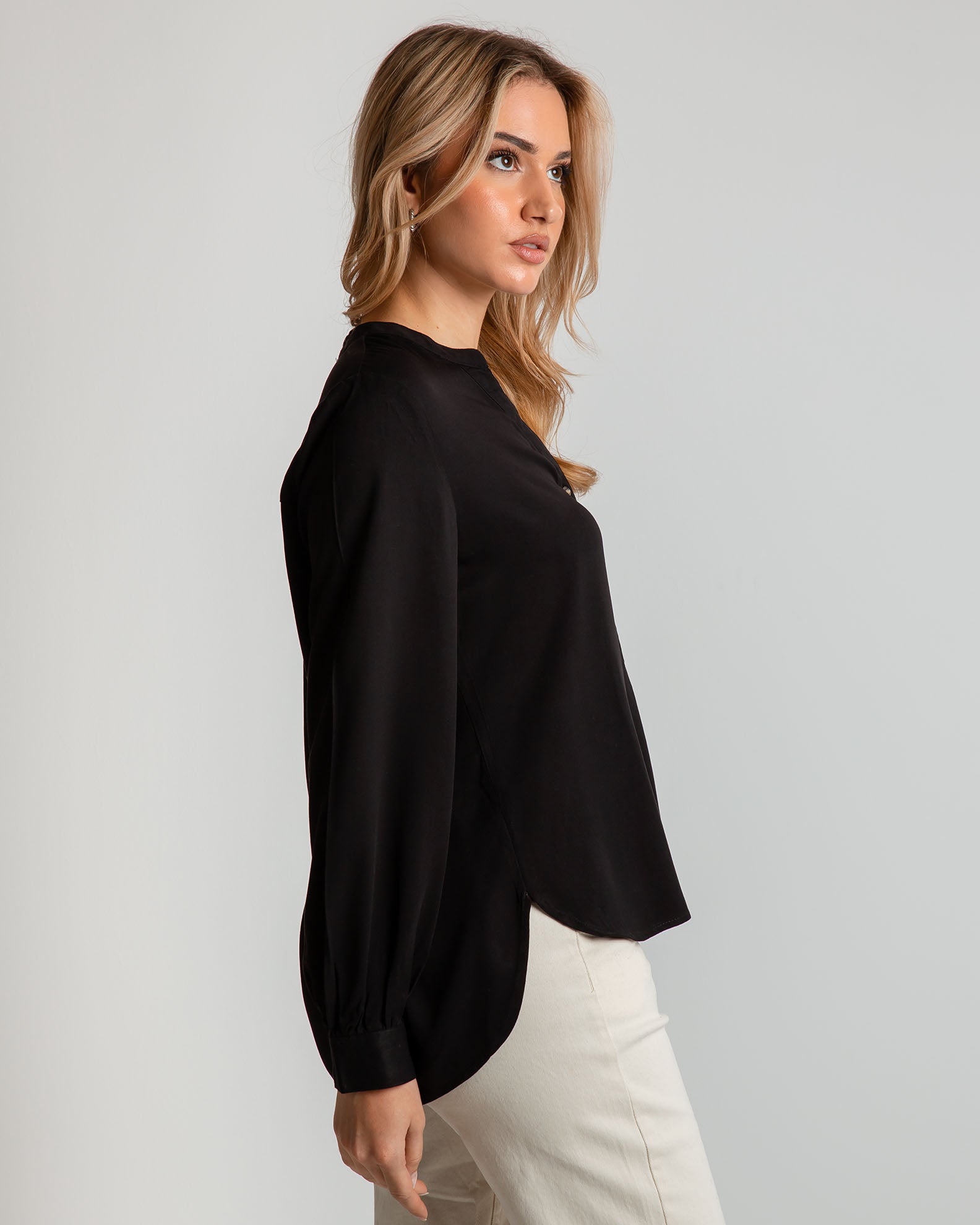 Women's Blouse-Shirt 'En44na'-black