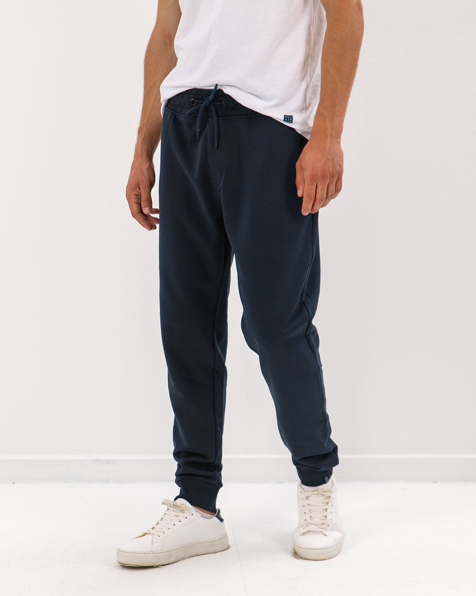 Men's Sweatpants with Elastic Hem 'Sammuel'-navy