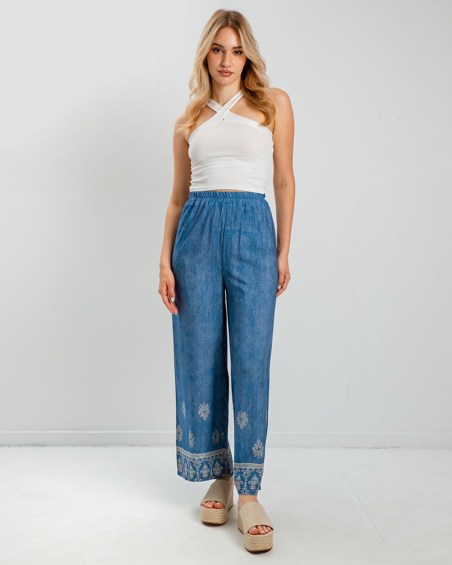 Women's denim pants 'Ti44ana'-blue