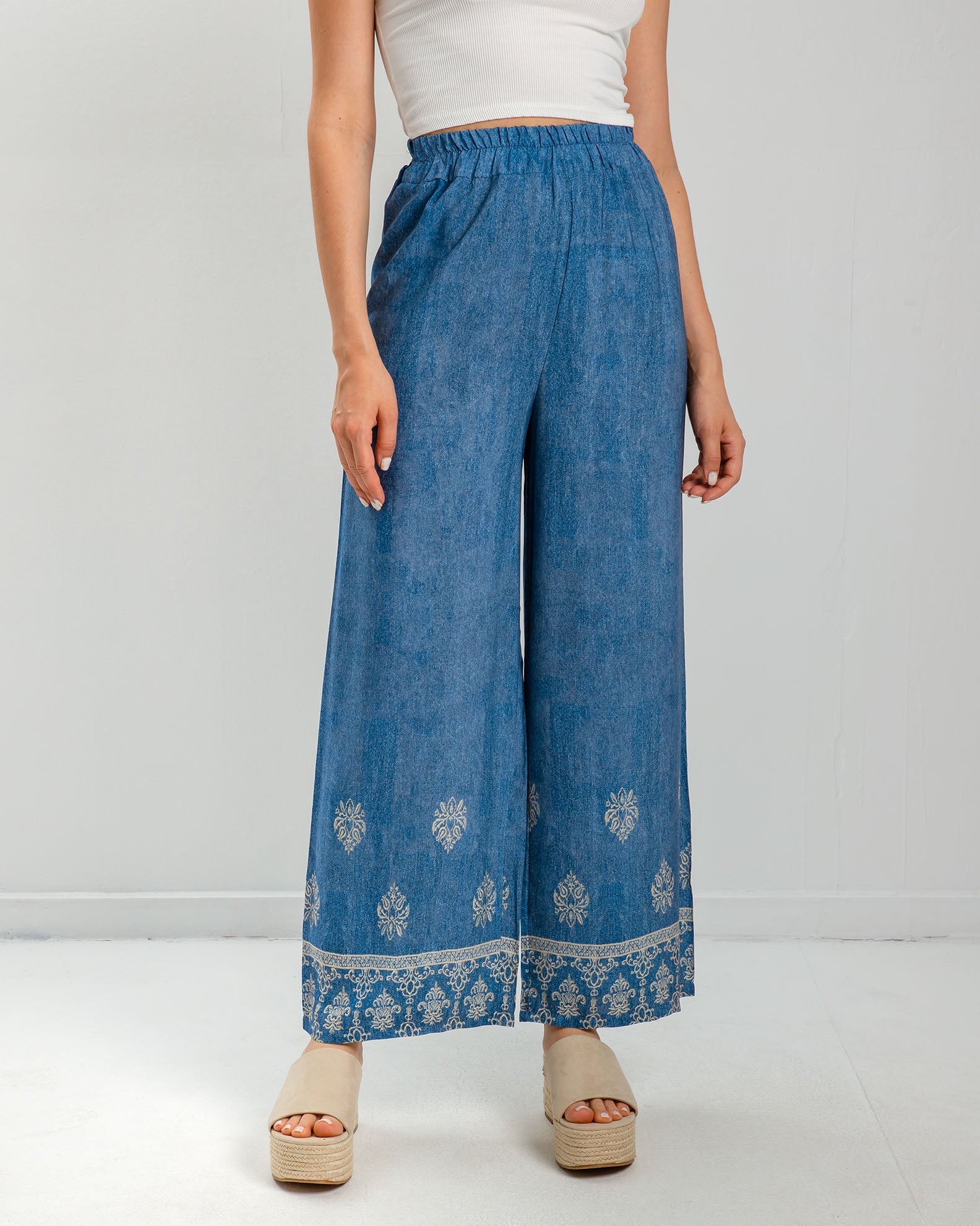 Women's denim pants 'Ti44ana'-blue