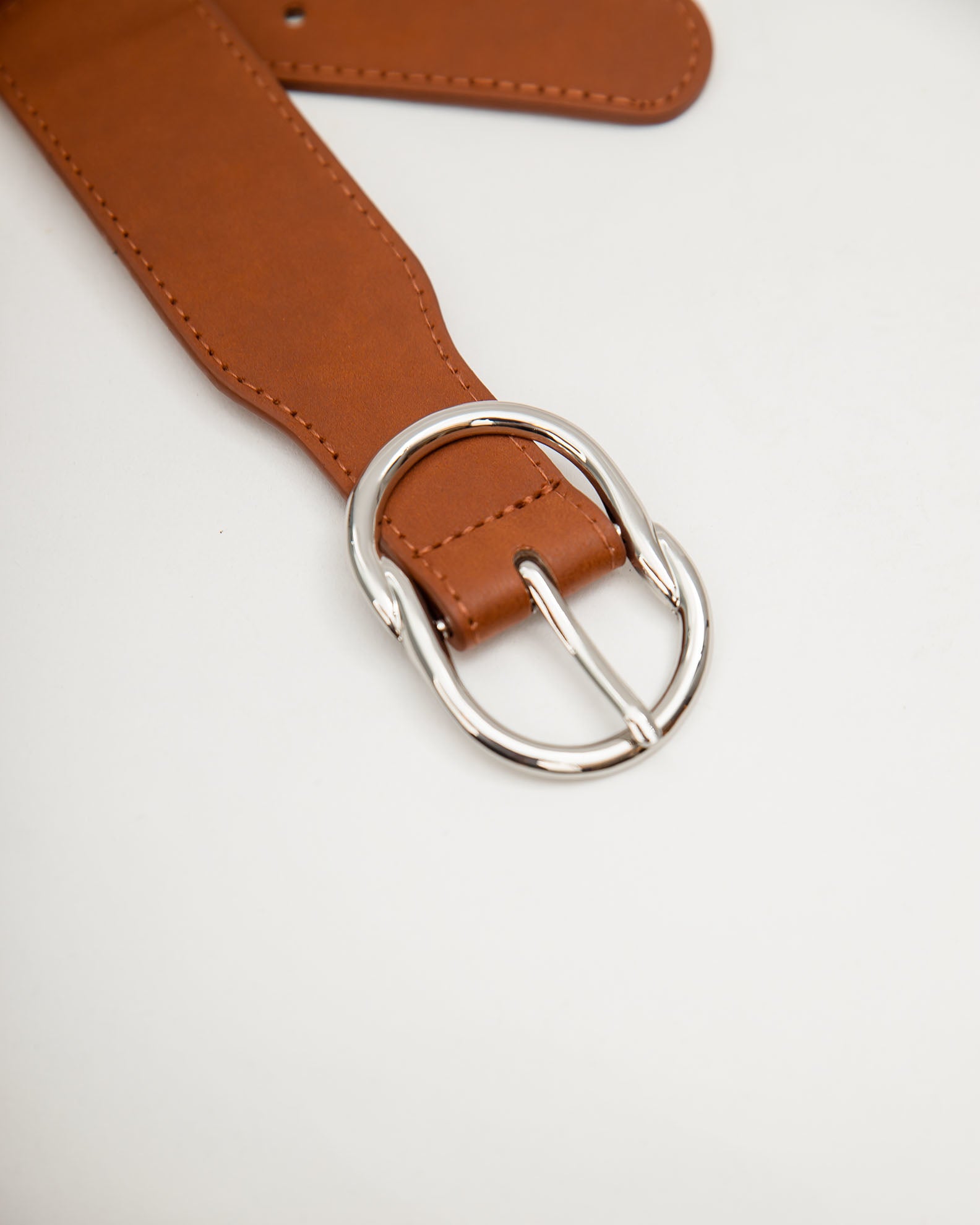 Women's Elastic Belt 'Fe44licia'-camel