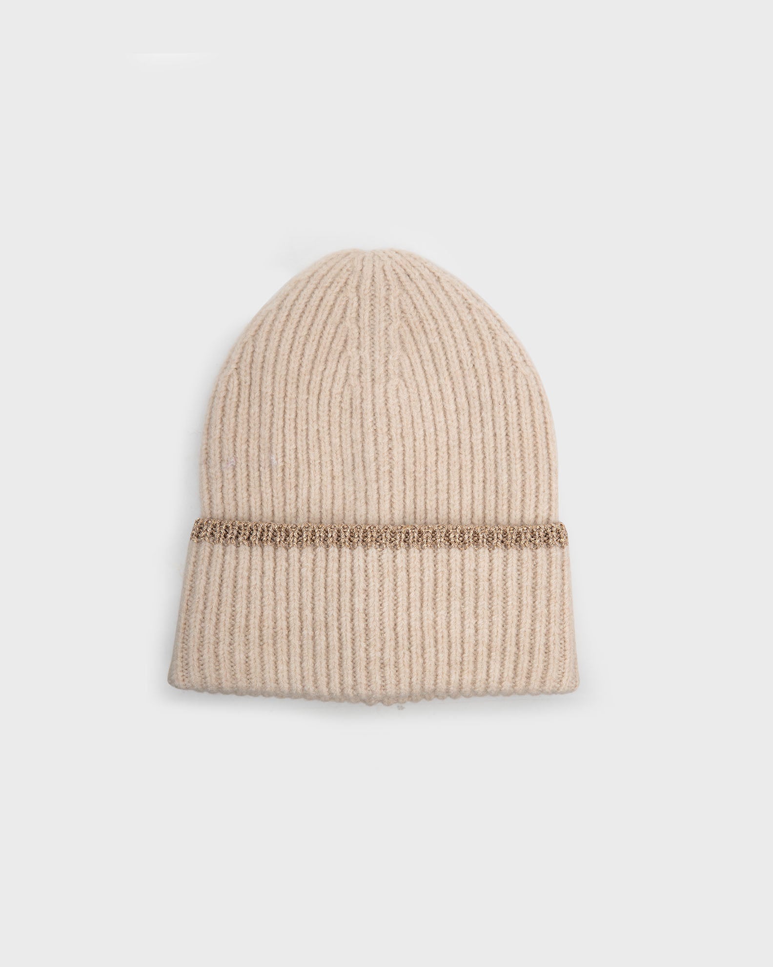 Women's cap knitted Gr44eta-beige