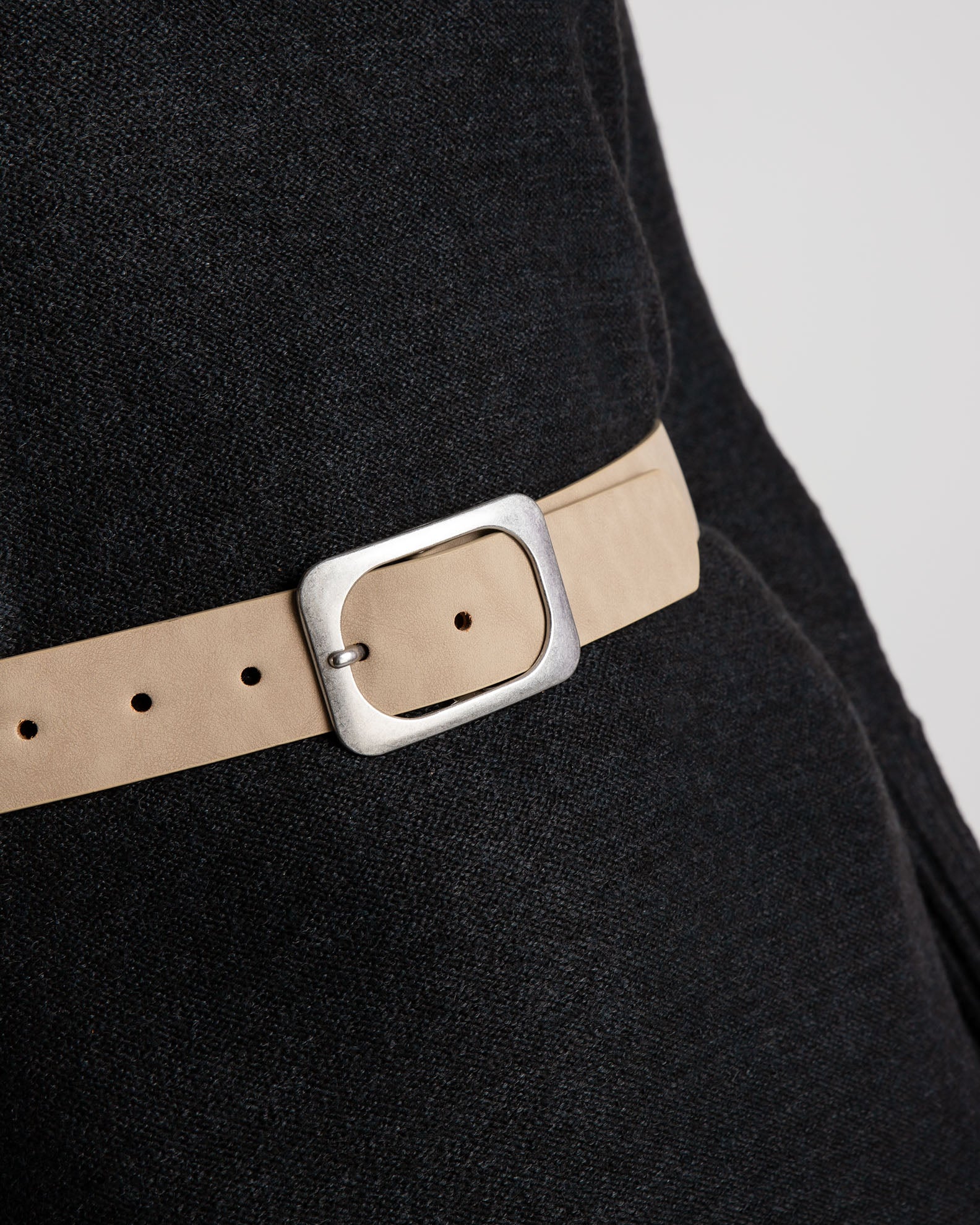 Women's Belt with Buckle 'Sa44mantha'-dbeige