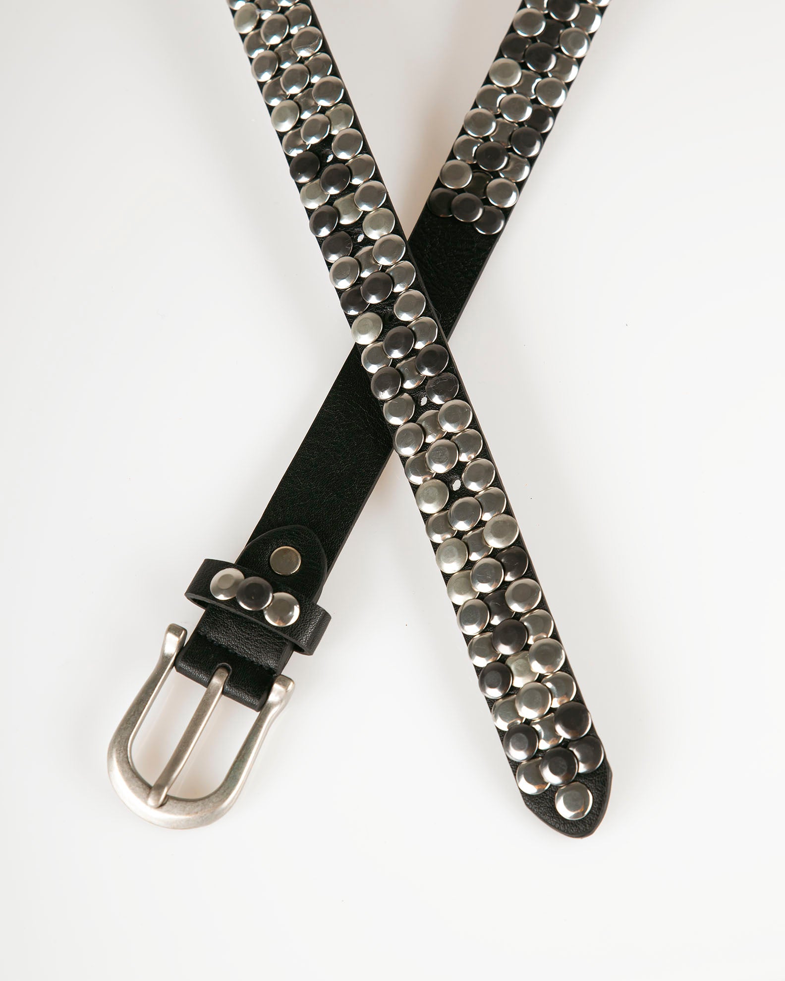 Stef-BLACK Women's Belt with Trucker