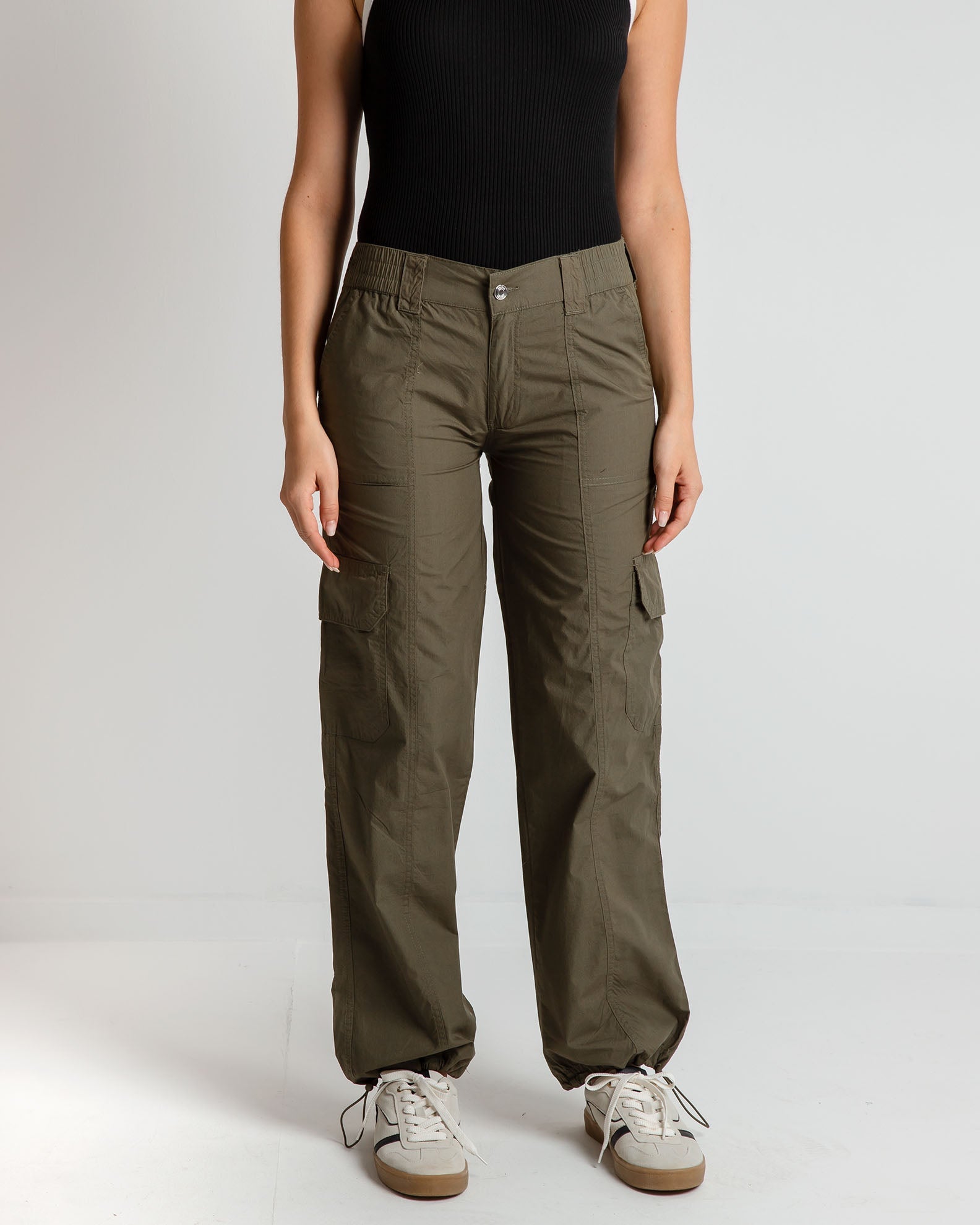 Women's cargo pants 'Li44lly'-khaki