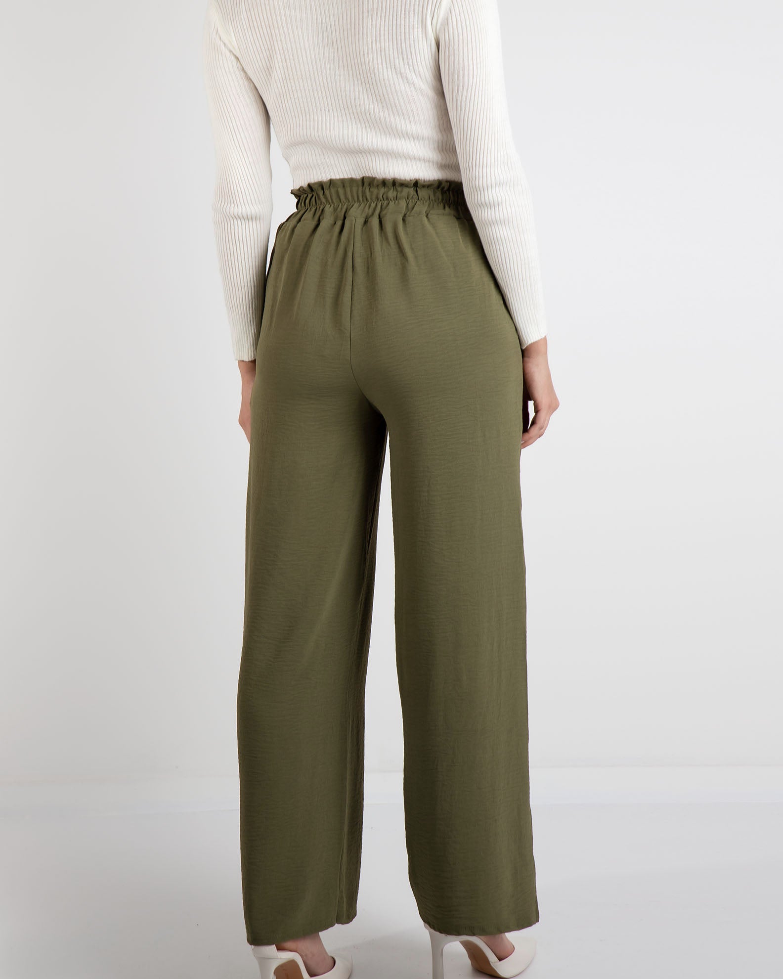 Women's trousers 'Lu44cia'-khaki