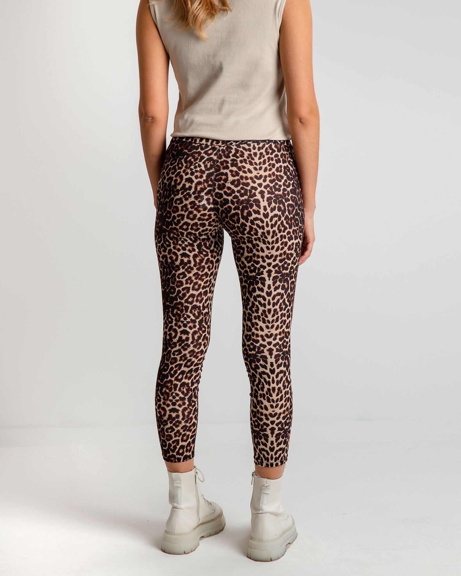 Women's leopard leggings 'Le44on'-leo