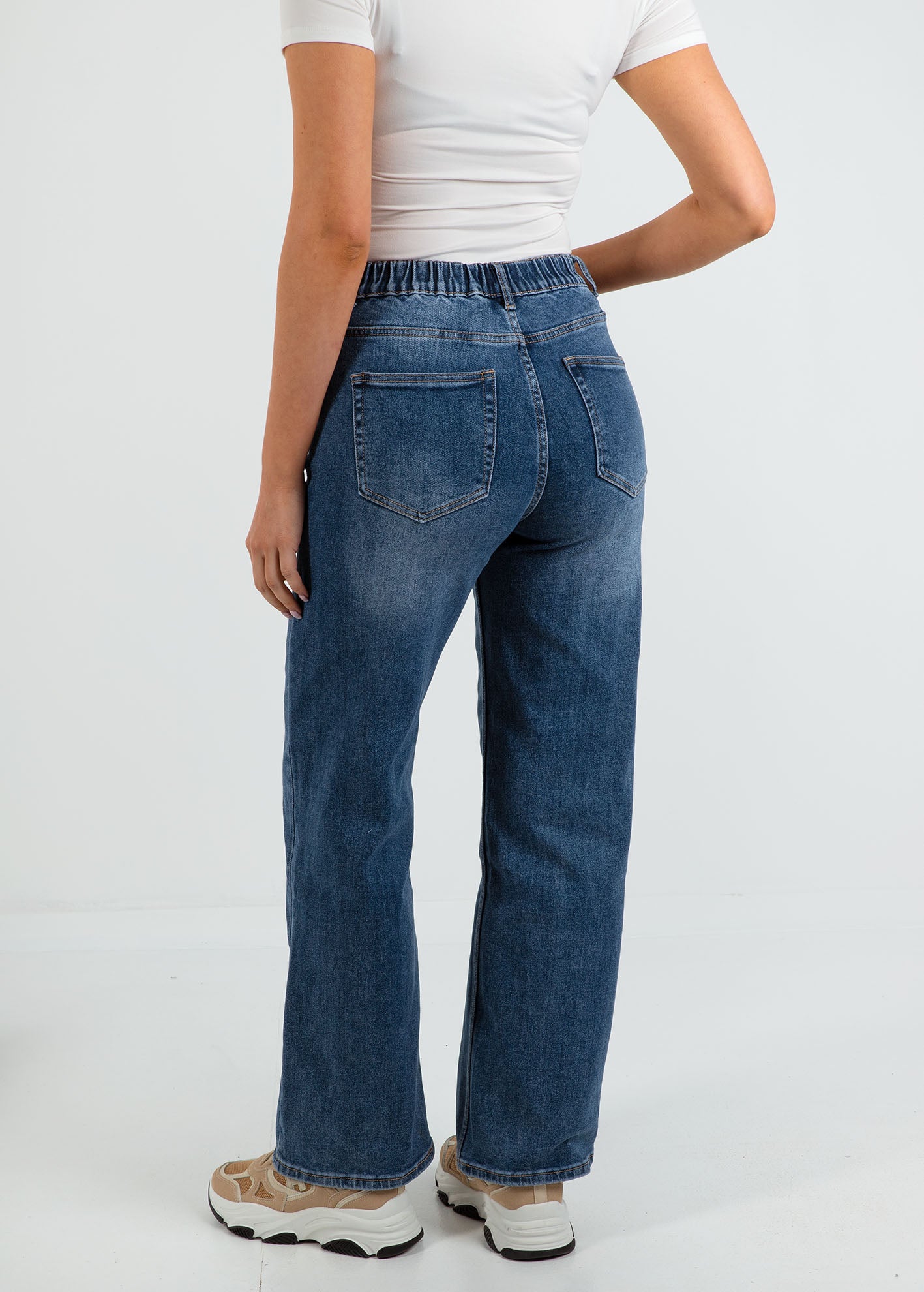 Γυναικείο παντελόνι denim 'Mi44rall'-mblue