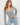 Γυναικεία ζακέτα cropped με κουμπιά 'Claire'-grey marl