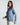 Women's loose knit blouse 'Au44rela'-stone blue marl