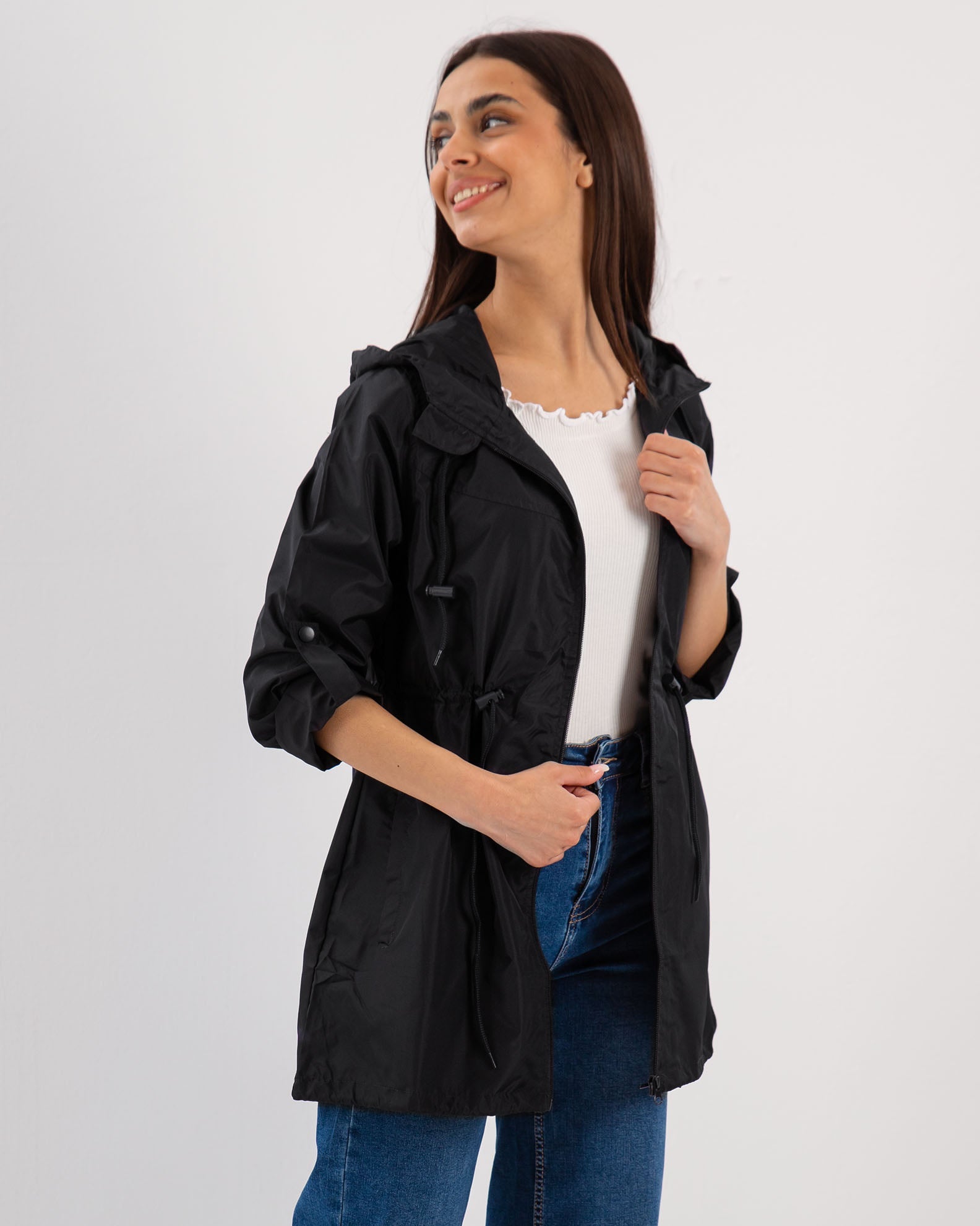 Women's Light Jacket "Wi44nda"-black