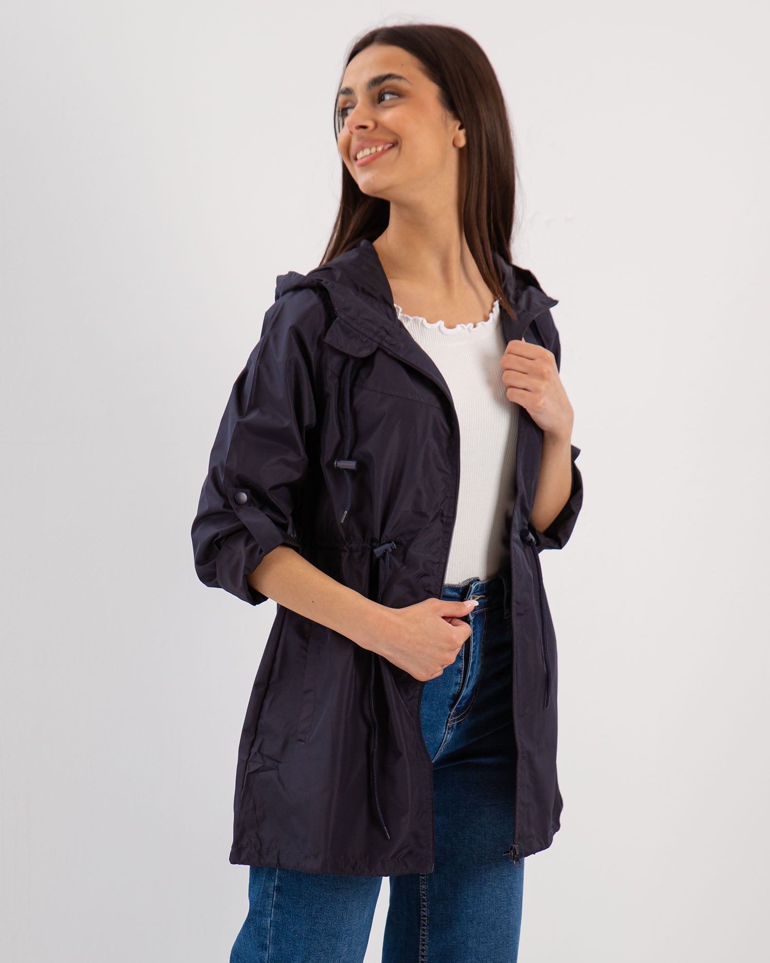 Women's Light Jacket "Wi44nda"-navy