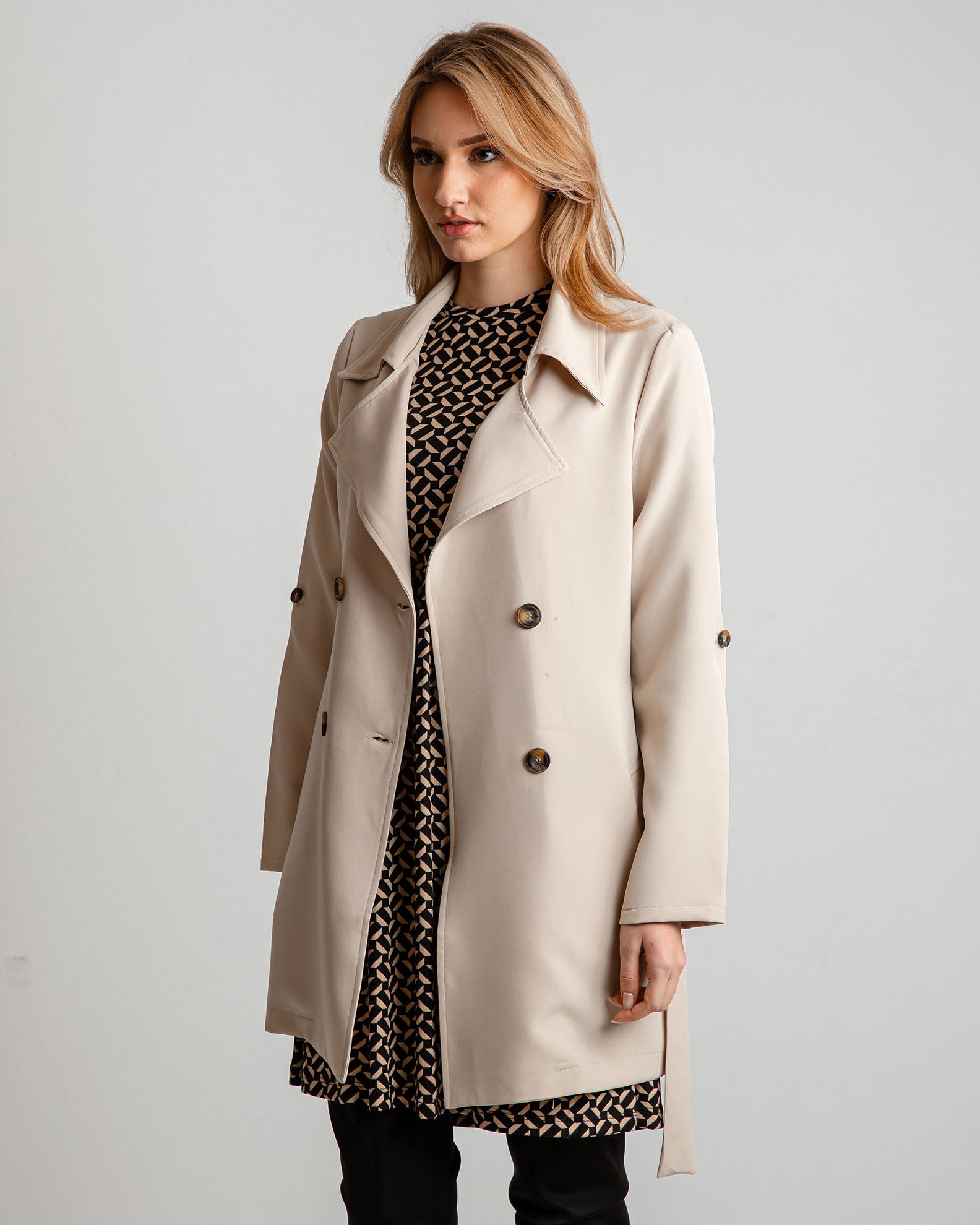 Women's Trenchcoat 'Au44drey'-nature