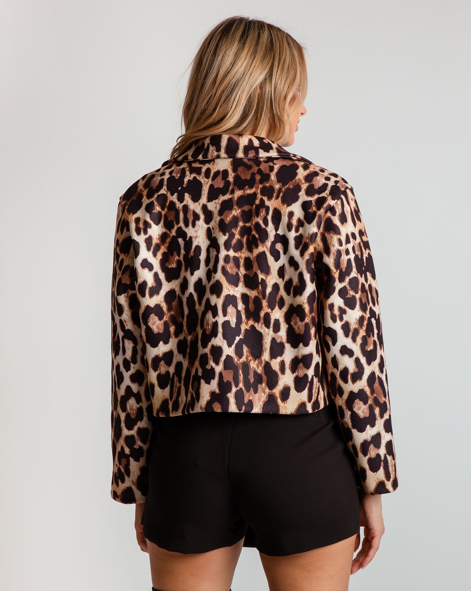 Women's leopard jacket 'Ne44lka' leopard