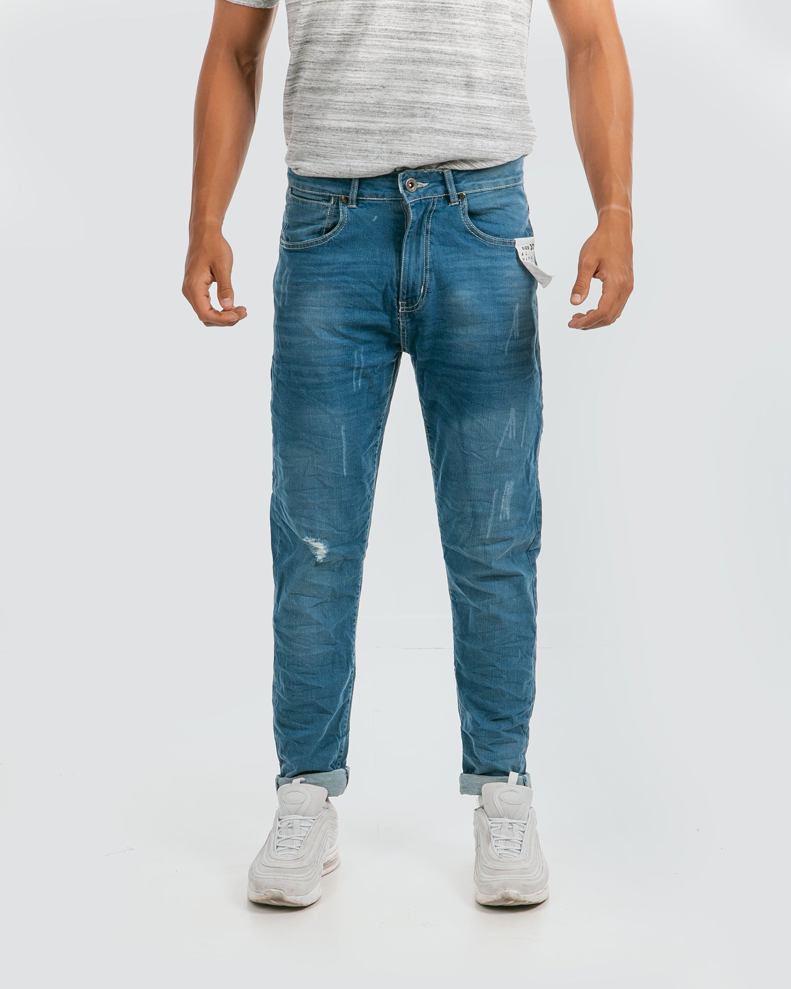 Men's denim pants 'Oliver'-BLUE LIGHT