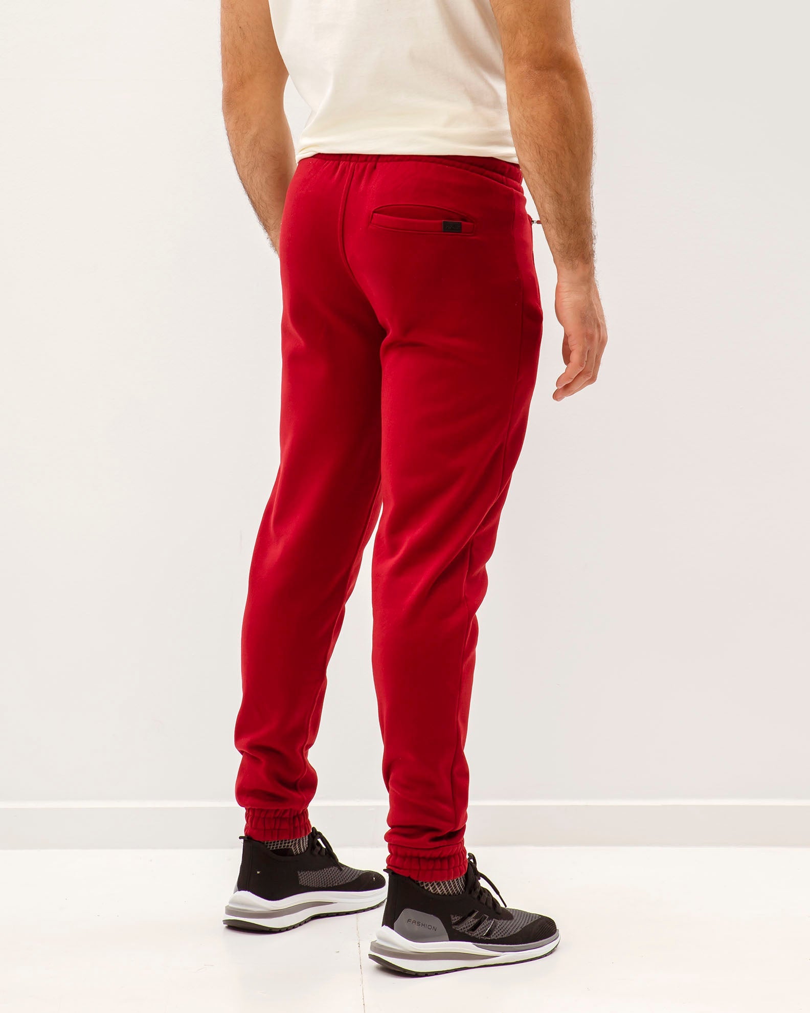 Men's Jogger Pants 'Minoas'-BORDEAUX