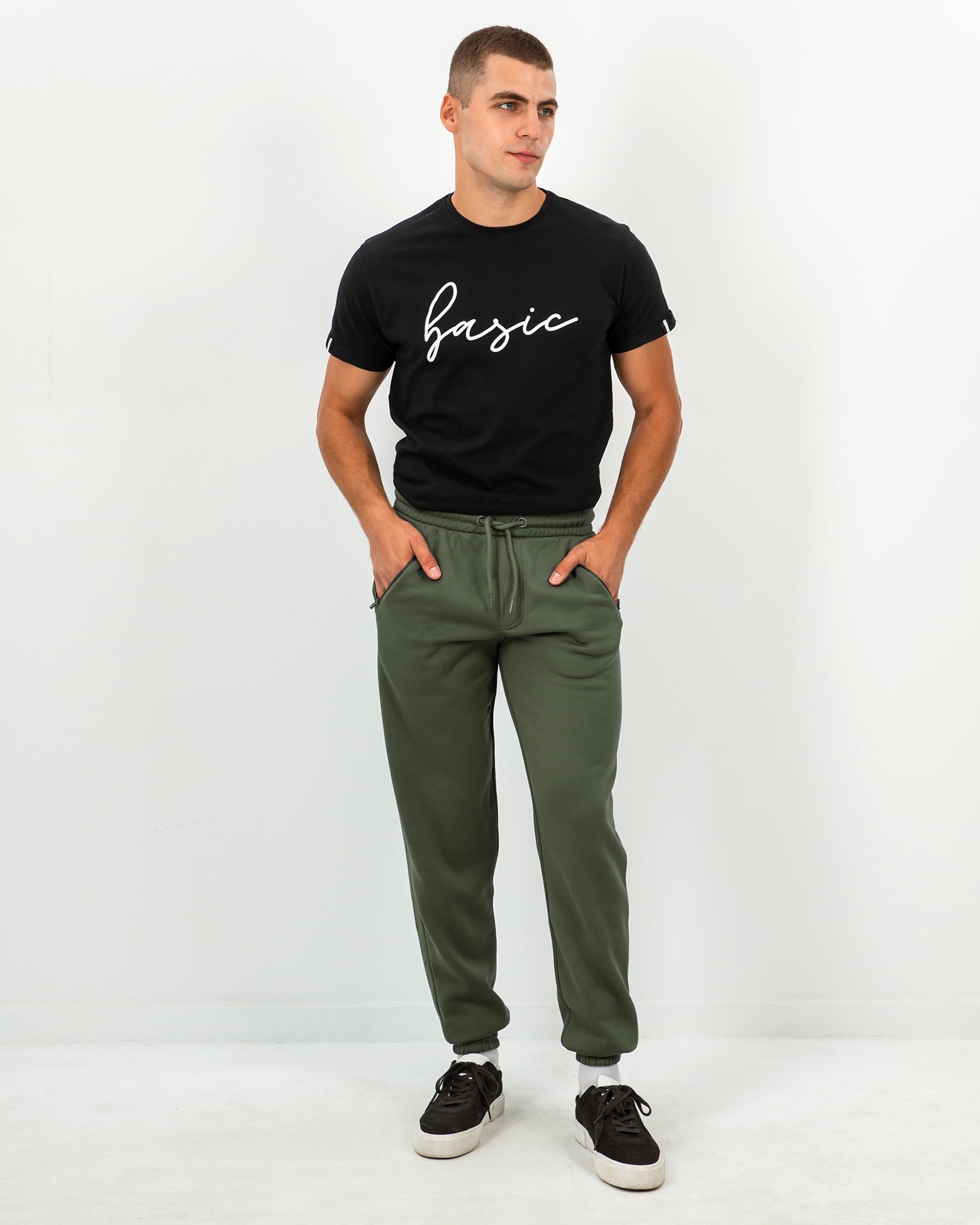 Men's Jogger Pants 'Minoas'-KHAKI