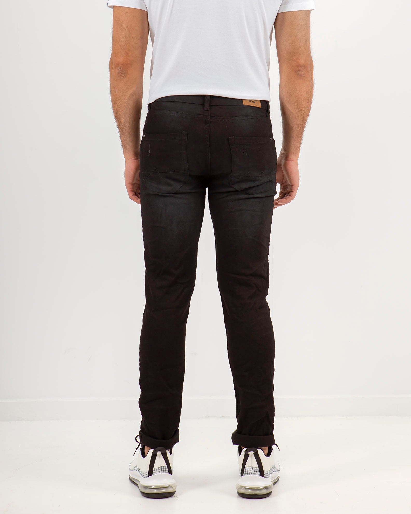 Men's denim pants 'Brian'-BLACK