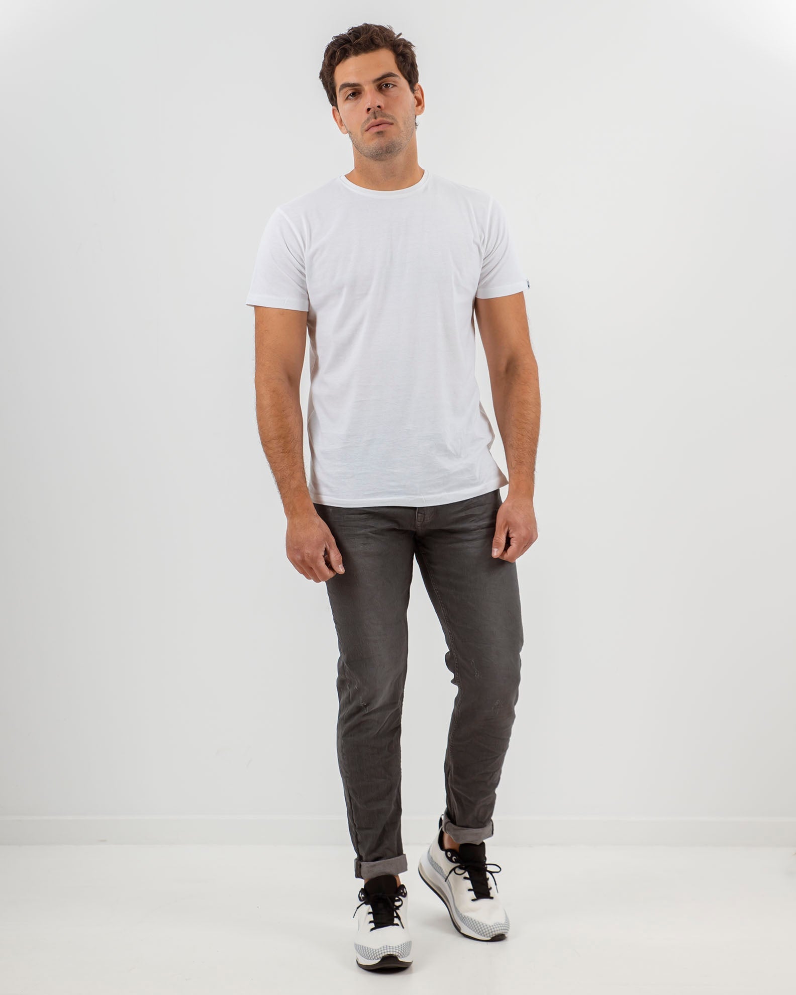 Men's denim pants 'Brian'-GREY