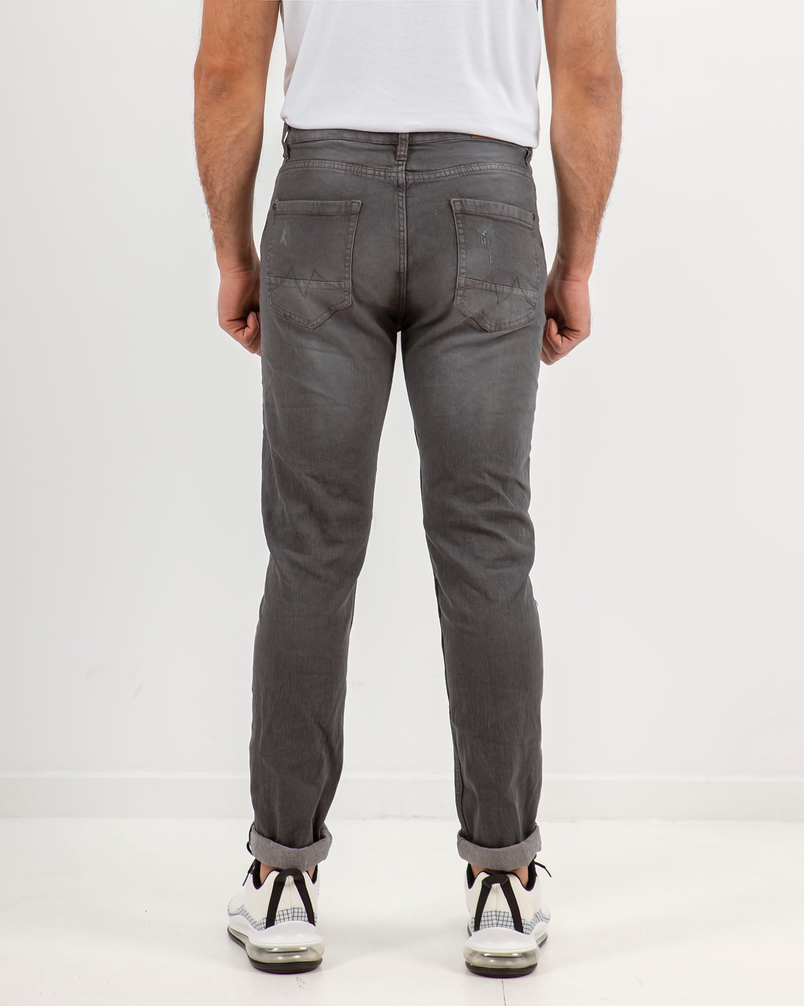 Men's denim pants 'Brian'-GREY