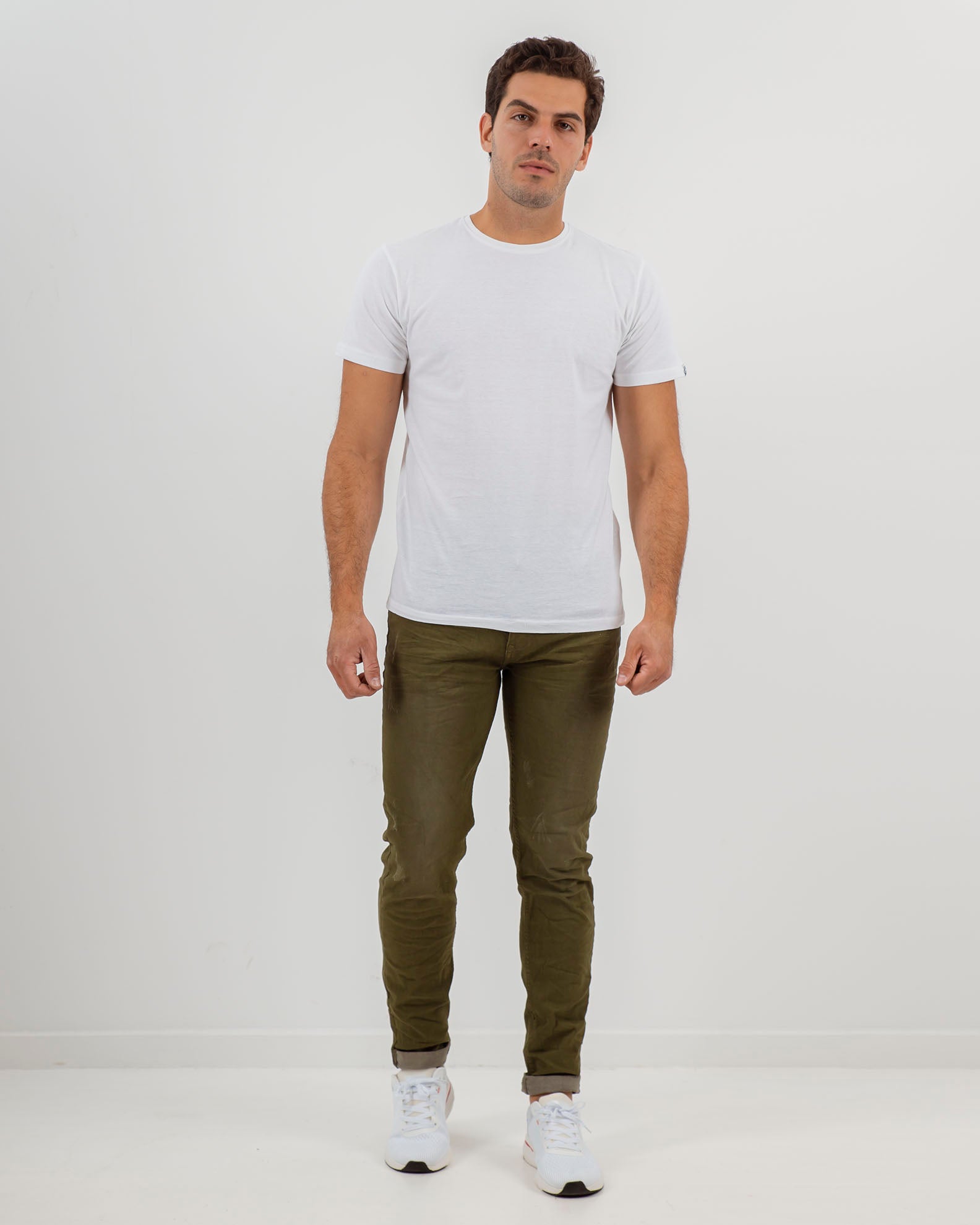 Men's denim pants 'Brian'-KHAKI