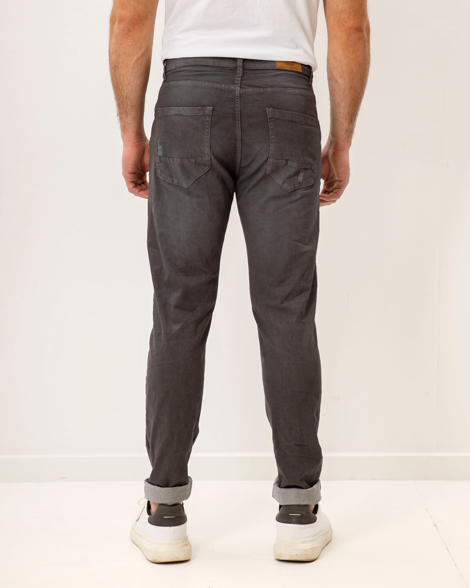 Men's denim pants 'Maverick'-GREY