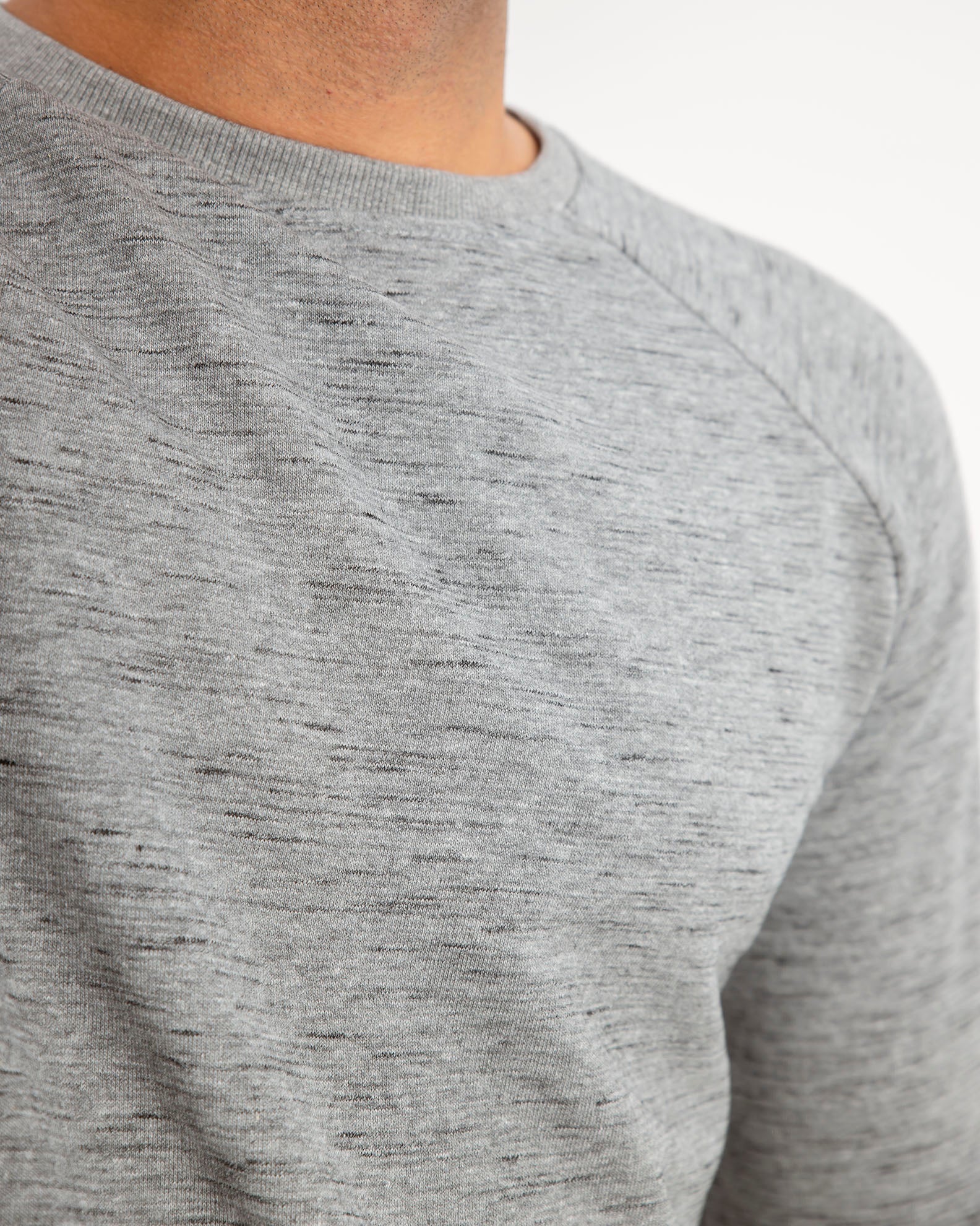 Men's Sweatshirt 'Panos'-GRAY MELANGE