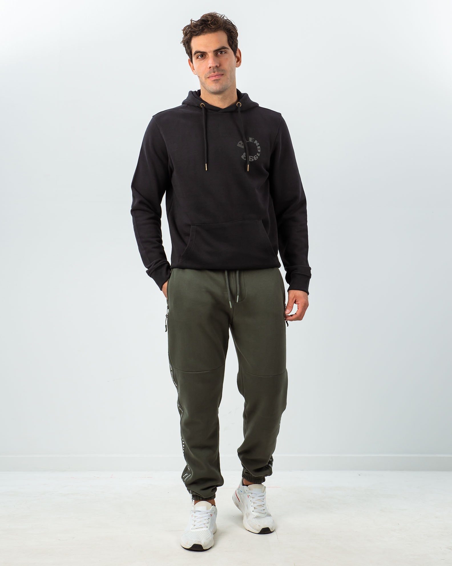 Men's Sweat Pants 'Pedro'-KHAKI