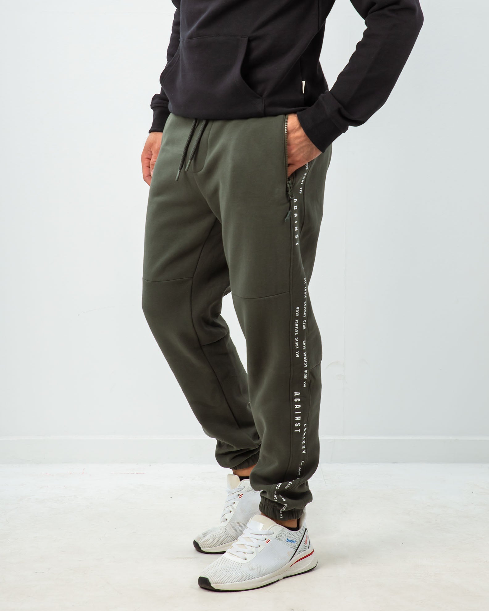 Men's Sweat Pants 'Pedro'-KHAKI