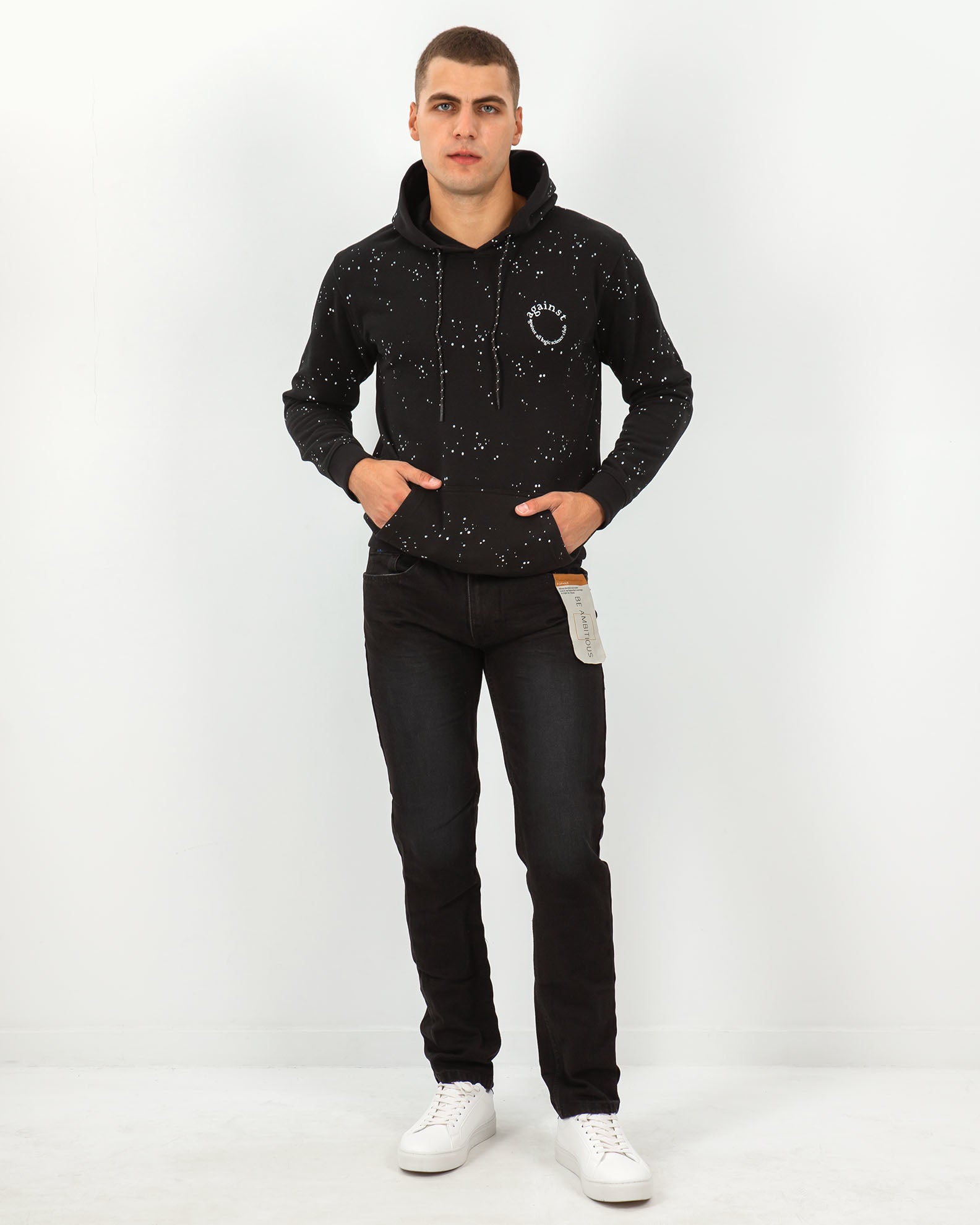 Men's Jeans 'Brandon'-BLACK