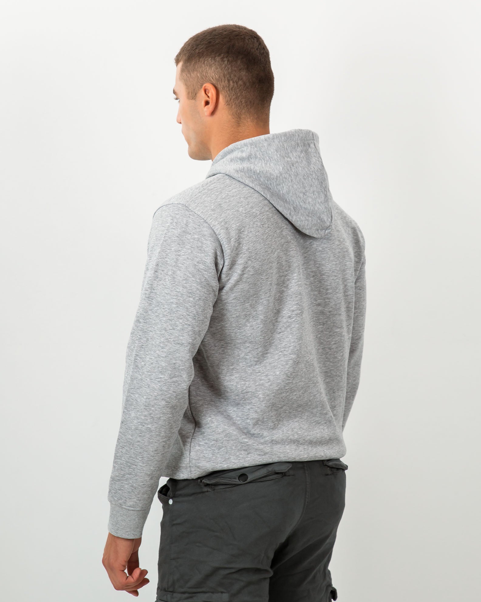 Men's Hoodie 'Roman'-GREY