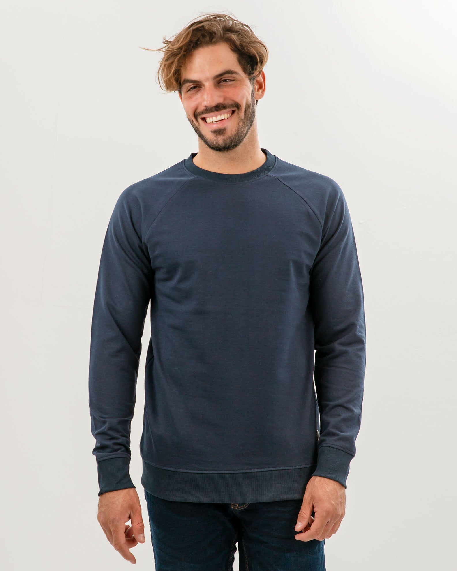 Men's Sweatshirt 'Rigas'-BLUE NAVY