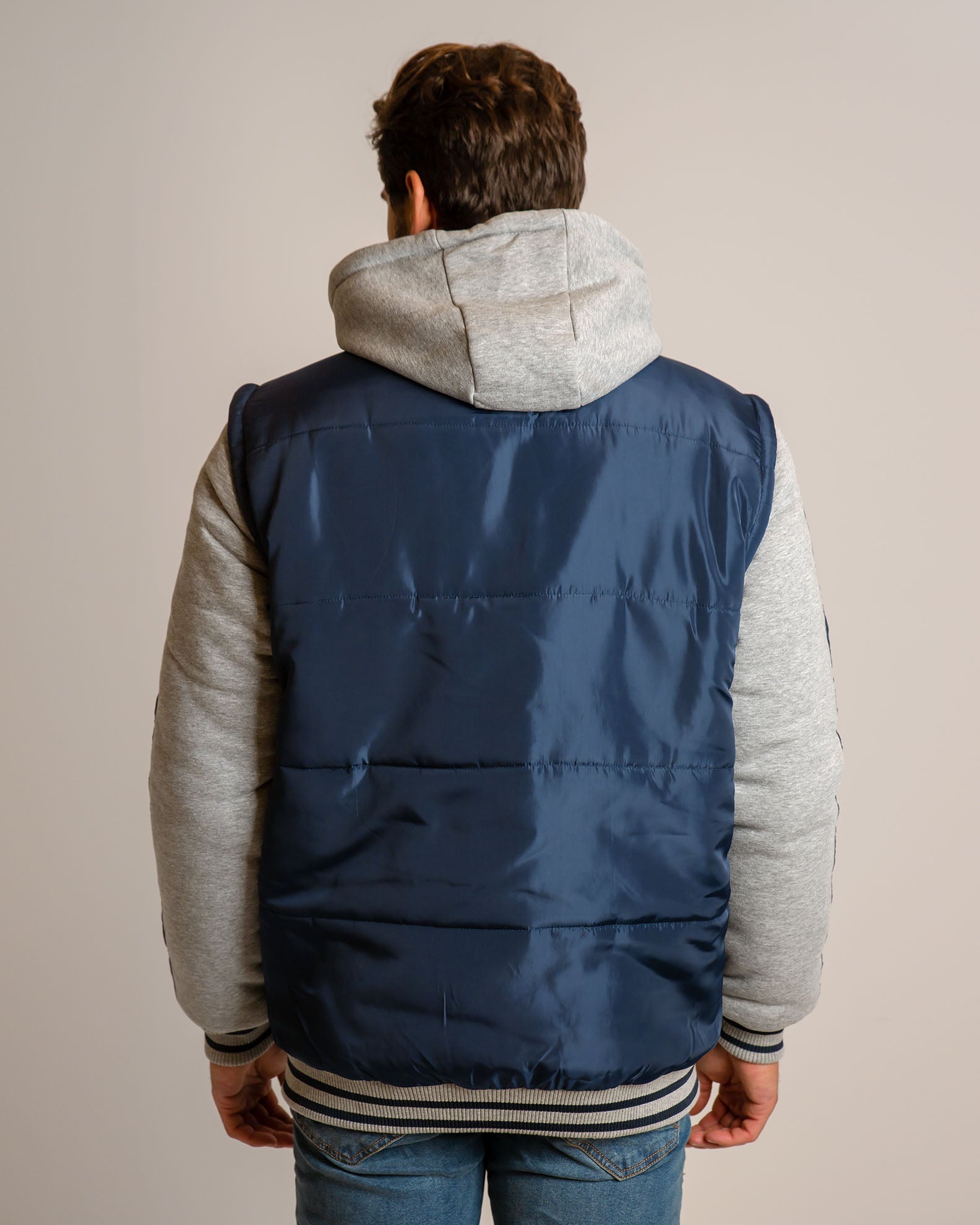 Men's Padded Jacket 'Jayson'-BLUE