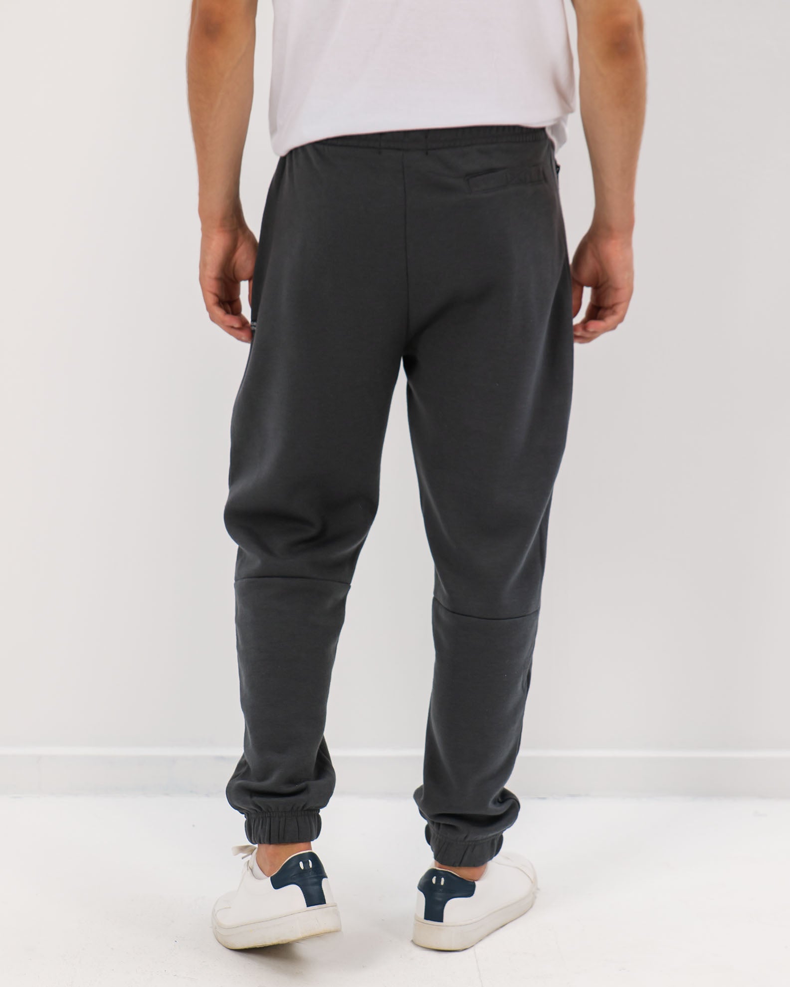 Men's Sweatpants with Elasticated 'Rocky' Trim - ANTRA