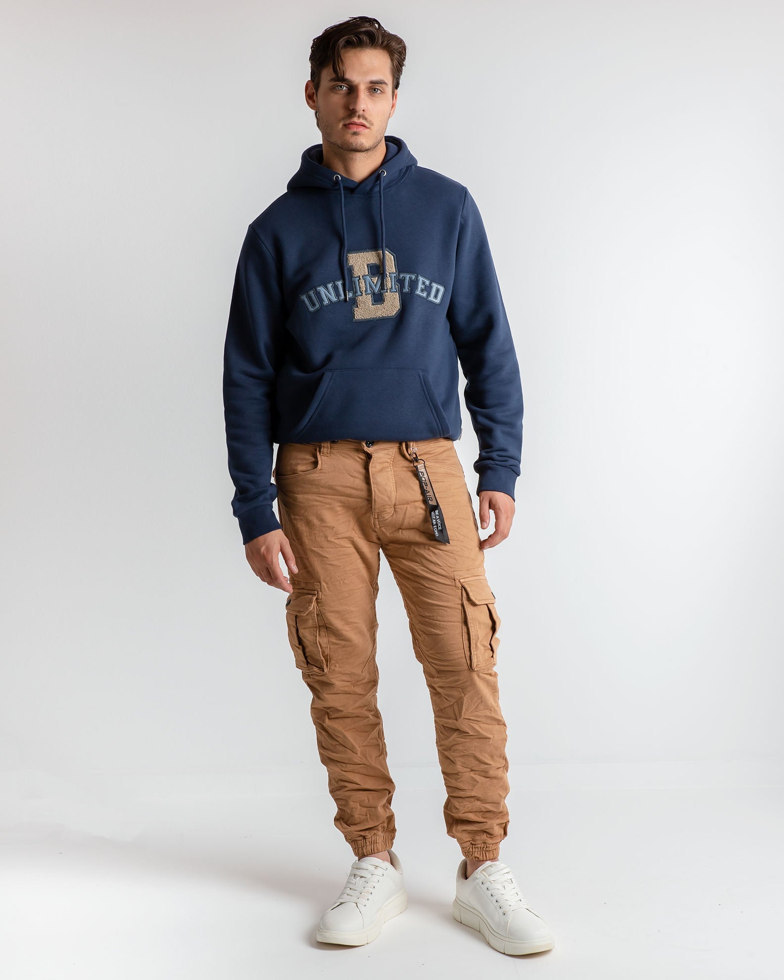 Men's Cargo Pants 'Troel'-CAMEL