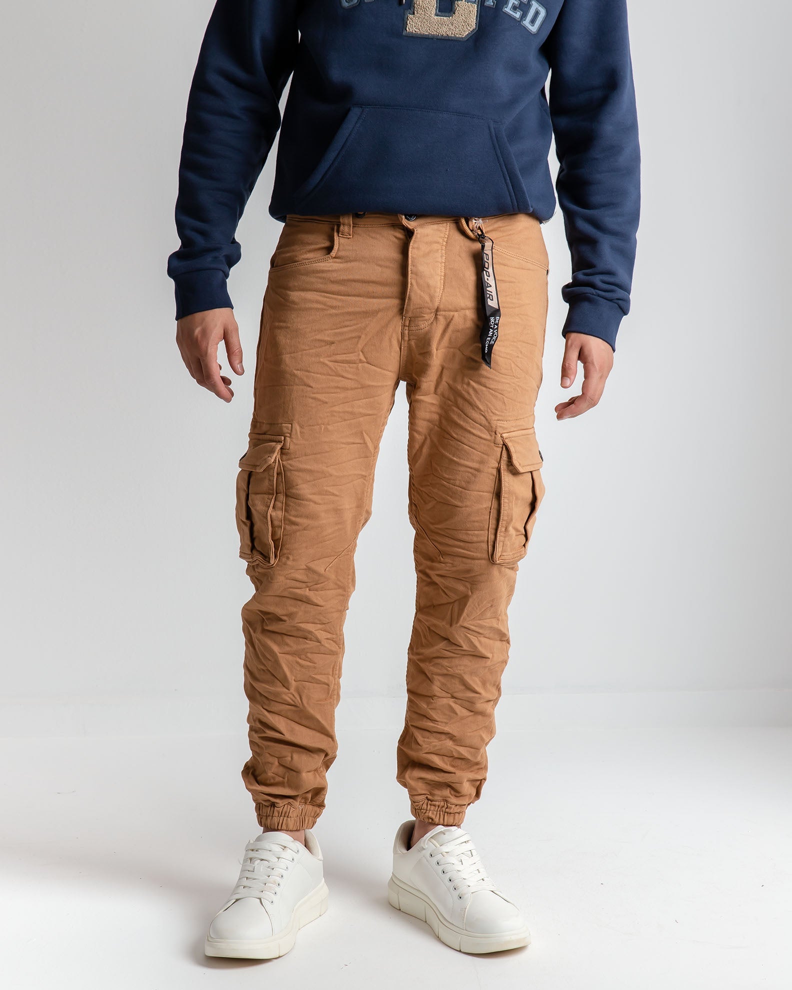 Men's Cargo Pants 'Troel'-CAMEL